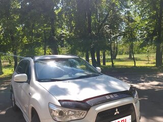 2012 Mitsubishi ASX I Рестайлинг, белый, 1200000 рублей, вид 2