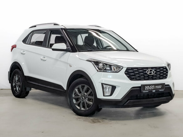 2021 Hyundai Creta I Рестайлинг, белый, 1950000 рублей - вид 2