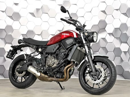 2019 Yamaha XSR700, красный, 615000 рублей, вид 1