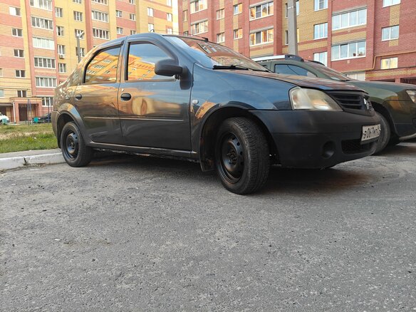 2007 Renault Logan I, чёрный, 179000 рублей - вид 11
