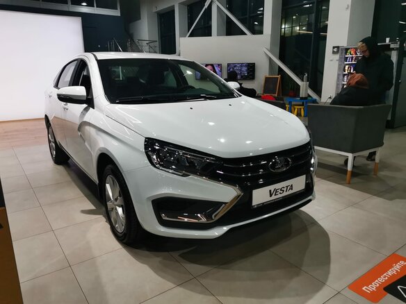2026 Lada (ВАЗ) Vesta I Рестайлинг (NG), белый