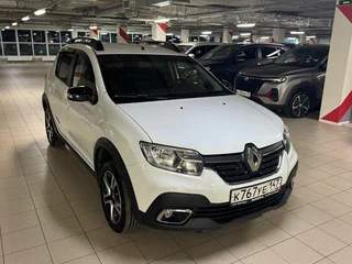 2019 Renault Sandero Stepway II Рестайлинг, белый, 1050000 рублей, вид 3