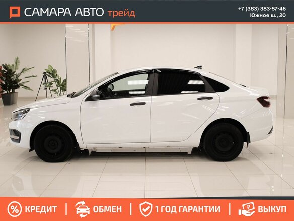 2024 Lada (ВАЗ) Vesta I Рестайлинг (NG), белый, 1102000 рублей - вид 5