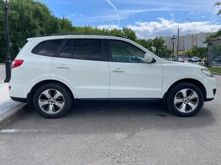 2011 Hyundai Santa Fe II Рестайлинг, белый, 1290000 рублей, вид 4
