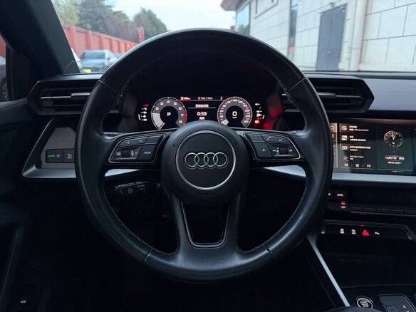2023 Audi A3 35 TFSI Long IV (8Y), зелёный - вид 8