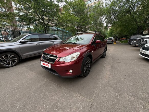 2012 Subaru XV I, красный