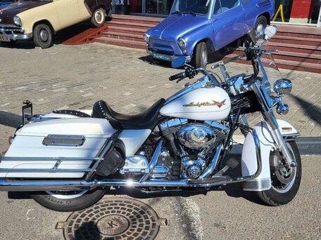 2007 Harley-Davidson Road King, белый, 750000 рублей, вид 2