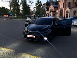 2015 Toyota Corolla XI (E160, E170, E180), чёрный, 1640000 рублей, вид 5