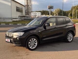 2014 BMW X3 28i xDrive II (F25) Рестайлинг, чёрный, 2040000 рублей, вид 1