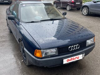 1990 Audi 80 IV (B3), синий, 105000 рублей, вид 1