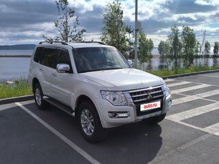 2019 Mitsubishi Pajero IV Рестайлинг 2, белый, 3300000 рублей, вид 1