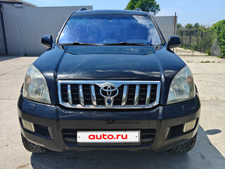 2008 Toyota Land Cruiser Prado 5-speed 120 Series Рестайлинг, чёрный, 1800000 рублей, вид 2