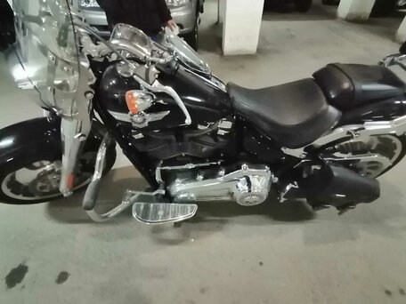 2021 Harley-Davidson Fat Boy, чёрный, 2450000 рублей, вид 2