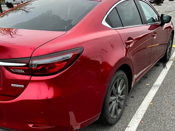 2020 Mazda 6 III (GJ) Рестайлинг 2, красный - вид 9