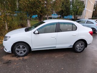 2014 Renault Logan II, белый, 400000 рублей, вид 4