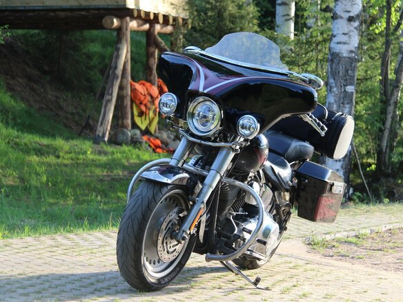 2007 Harley-Davidson Fat Boy, чёрный, 751000 рублей - вид 10
