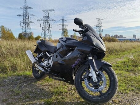 2001 Honda CBR 600F, чёрный, 400000 рублей, вид 1