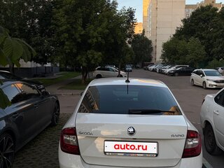 2019 Skoda Rapid I Рестайлинг, белый, 1900000 рублей, вид 4