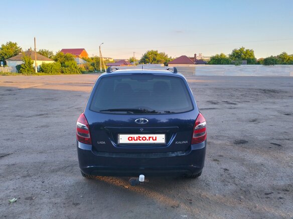 2015 Lada (ВАЗ) Kalina II, синий, 620000 рублей - вид 1