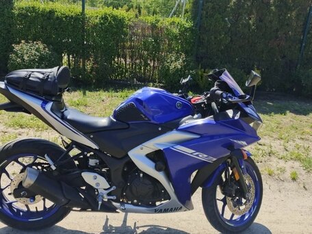 2017 Yamaha YZF-R3, синий, 490000 рублей, вид 5