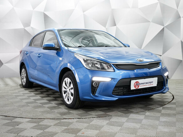 2018 Kia Rio IV, синий, 911000 рублей - вид 6