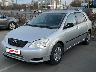2003 Toyota Corolla IX (E120, E130), серебристый, 305000 рублей, вид 1