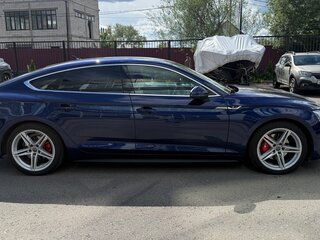 2018 Audi A5 II (F5), синий, 3600000 рублей, вид 4
