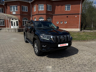 2019 Toyota Land Cruiser Prado 150 Series Рестайлинг 2, чёрный, 4300000 рублей, вид 4