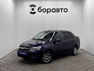 2012 Lada (ВАЗ) Granta I, синий, 415000 рублей, вид 1