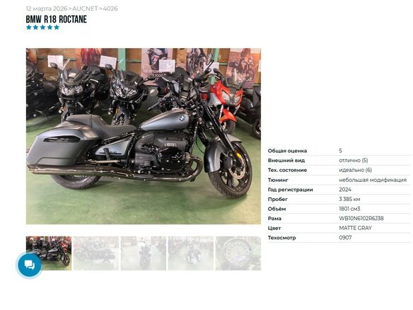 2024 BMW R 18, серый, 1699000 рублей - вид 10