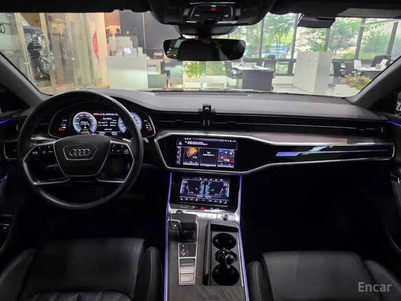 2024 Audi A7 55 TFSI e II (4K), чёрный, 9494304 рублей - вид 4