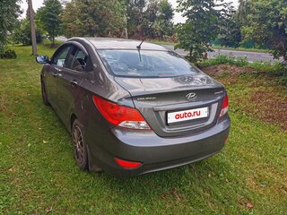 2012 Hyundai Solaris I, чёрный, 710000 рублей, вид 5