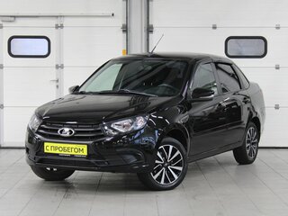 2022 Lada (ВАЗ) Granta Euro-2 I Рестайлинг, чёрный, 857000 рублей, вид 1