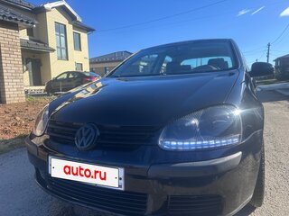 2004 Volkswagen Golf V, чёрный, 499000 рублей, вид 3