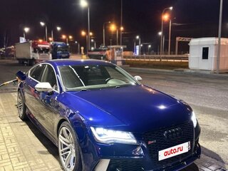 2013 Audi RS 7 I (4G), синий, 4450000 рублей, вид 1