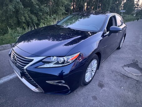2015 Lexus ES 200 VI Рестайлинг, синий, 2450000 рублей, вид 1