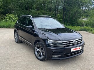 2018 Volkswagen Tiguan II, чёрный, 2600000 рублей, вид 3