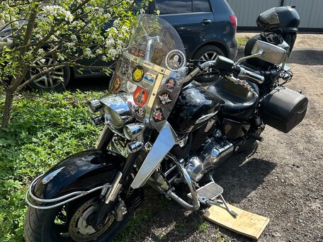 2003 Honda VTX 1800, чёрный, 800000 рублей, вид 2