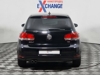 2011 Volkswagen Golf VI, чёрный, 474000 рублей, вид 3