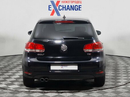 2011 Volkswagen Golf VI, чёрный, 439000 рублей, вид 3