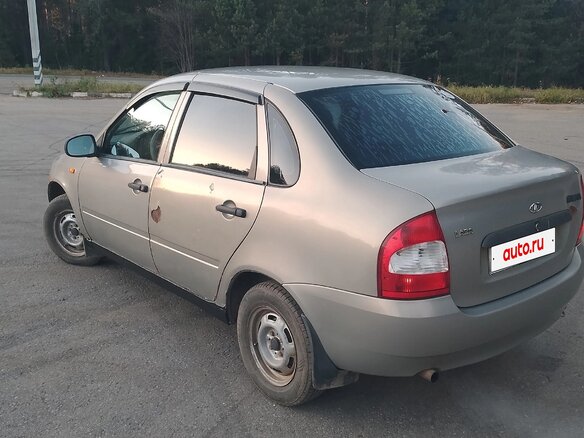 2006 Lada (ВАЗ) Kalina I, серый, 80000 рублей - вид 4