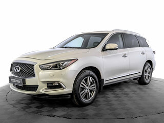 2016 Infiniti QX60 I Рестайлинг, белый, 1990000 рублей, вид 1