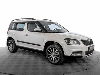 2015 Skoda Yeti I Рестайлинг, белый, 1275000 рублей, вид 3