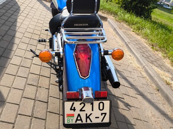 2022 Honda Shadow 750, синий, 650000 рублей - вид 10