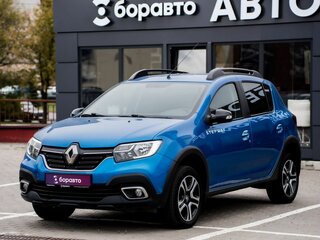2019 Renault Sandero Stepway II Рестайлинг, синий, 1325000 рублей, вид 1