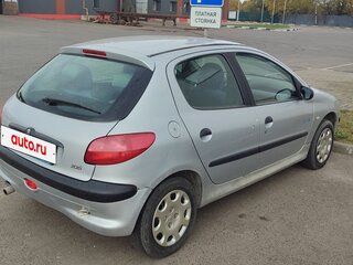 2002 Peugeot 206, серебристый, 130000 рублей, вид 5