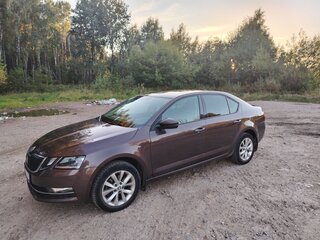 2018 Skoda Octavia III (A7) Рестайлинг, коричневый, 2250000 рублей, вид 2