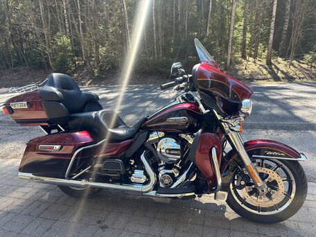 2013 Harley-Davidson Electra Glide, пурпурный, 1049000 рублей, вид 1