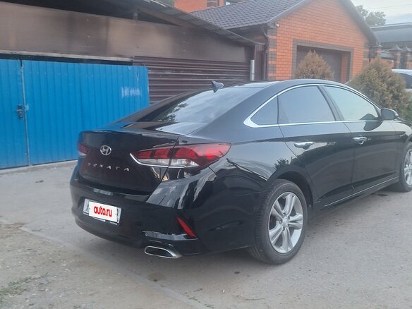 2017 Hyundai Sonata VII (LF) Рестайлинг, чёрный, 1440000 рублей - вид 4