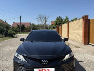 2019 Toyota Camry VIII (XV70), чёрный, 3100000 рублей, вид 1
